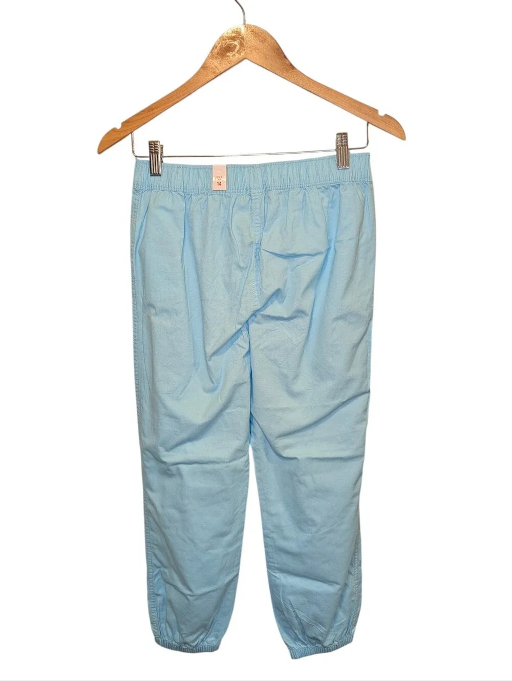 The Children's Place Light Blue Drawstring Jogger Pants Size 14